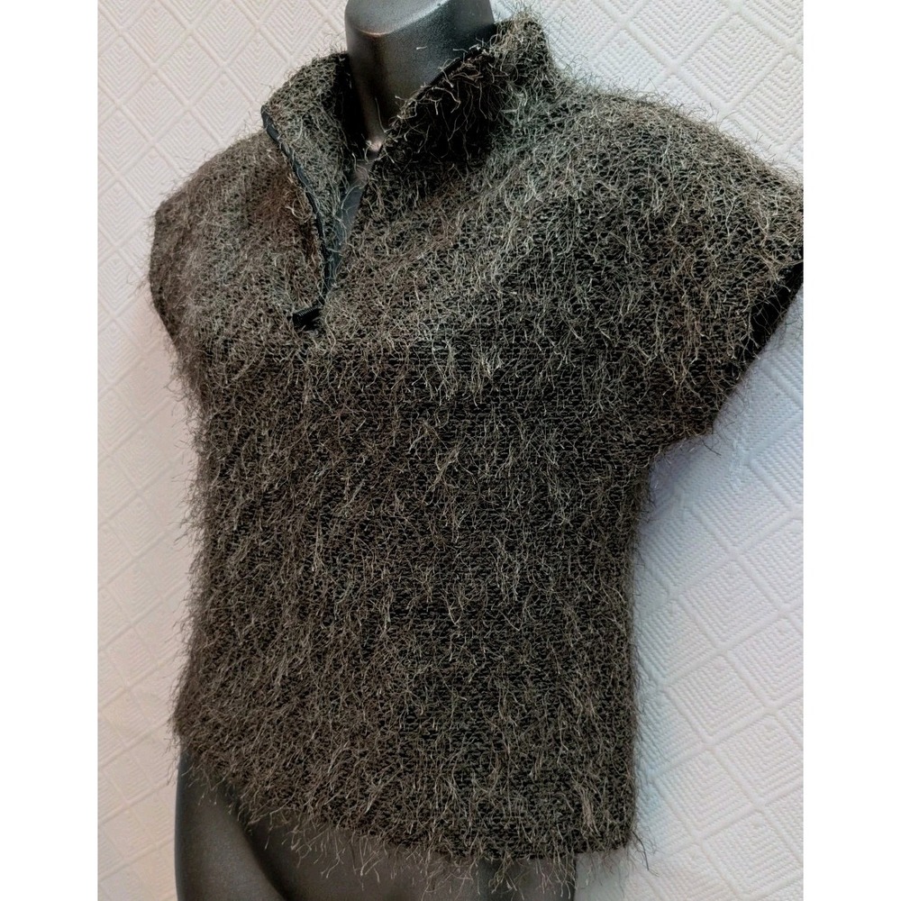 NEW! Jamie Sadock M Green Eyelash Half Zip Pullover Gorgeous
